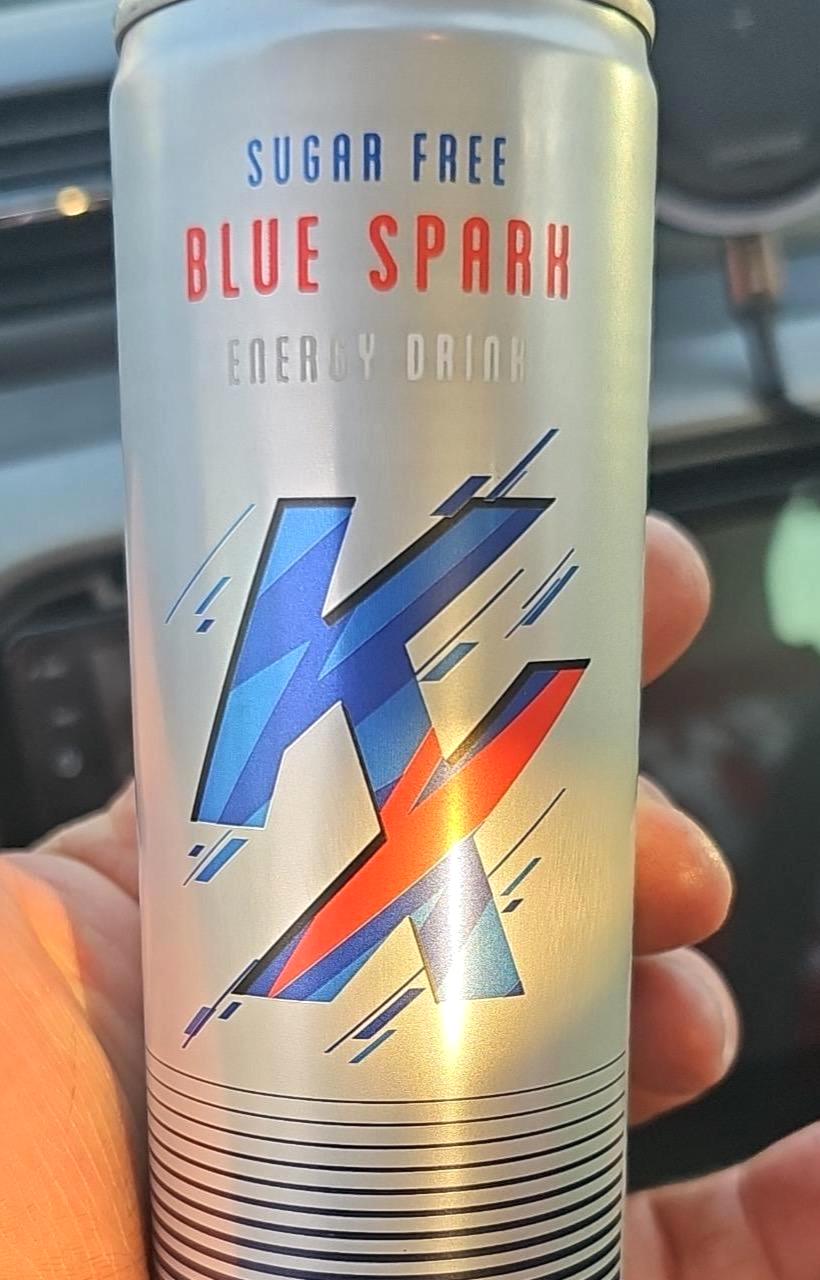 Képek - Blue spark sugar free energy drink