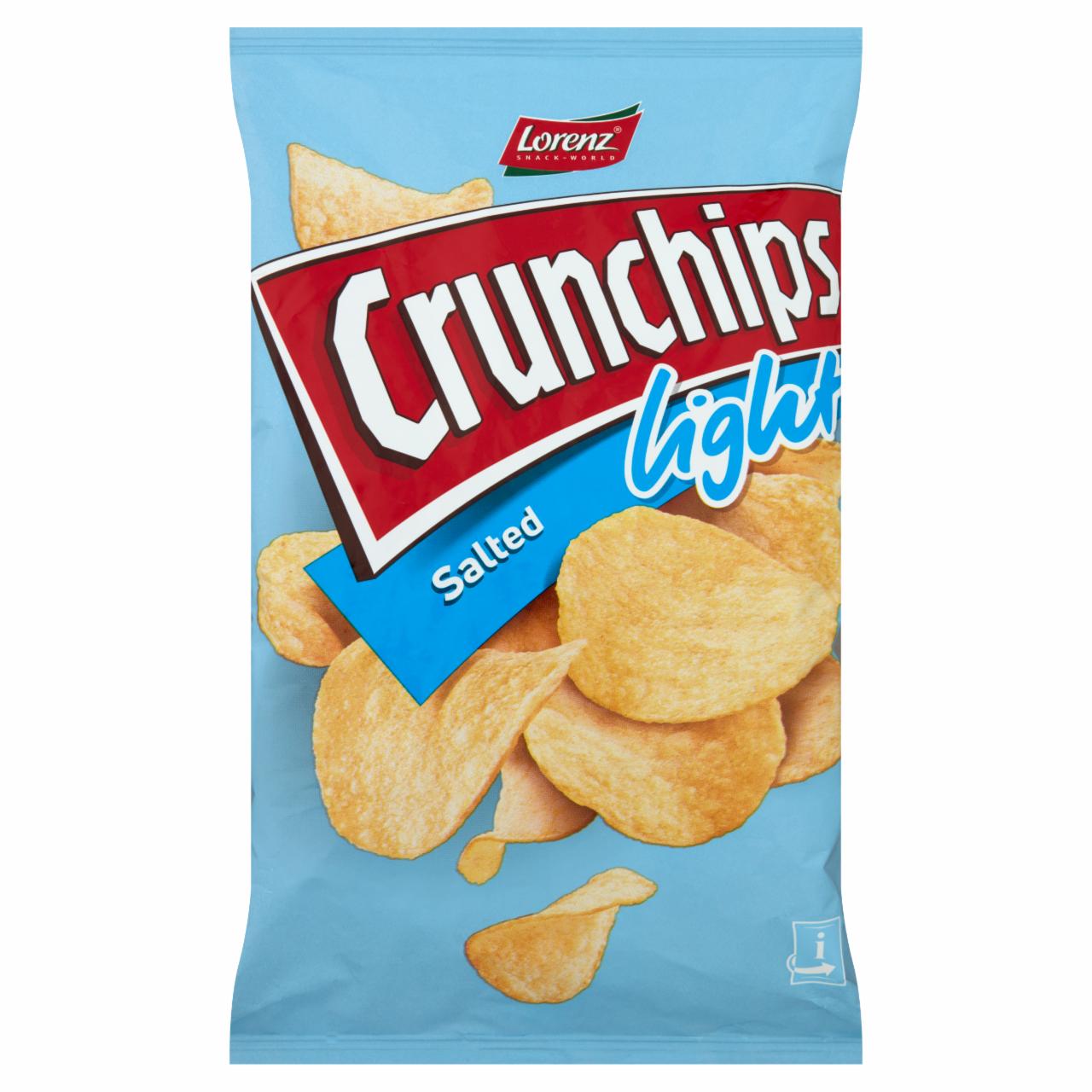 Képek - Lorenz Crunchips Light sós burgonyachips csökkentett zsírtartalommal 90 g