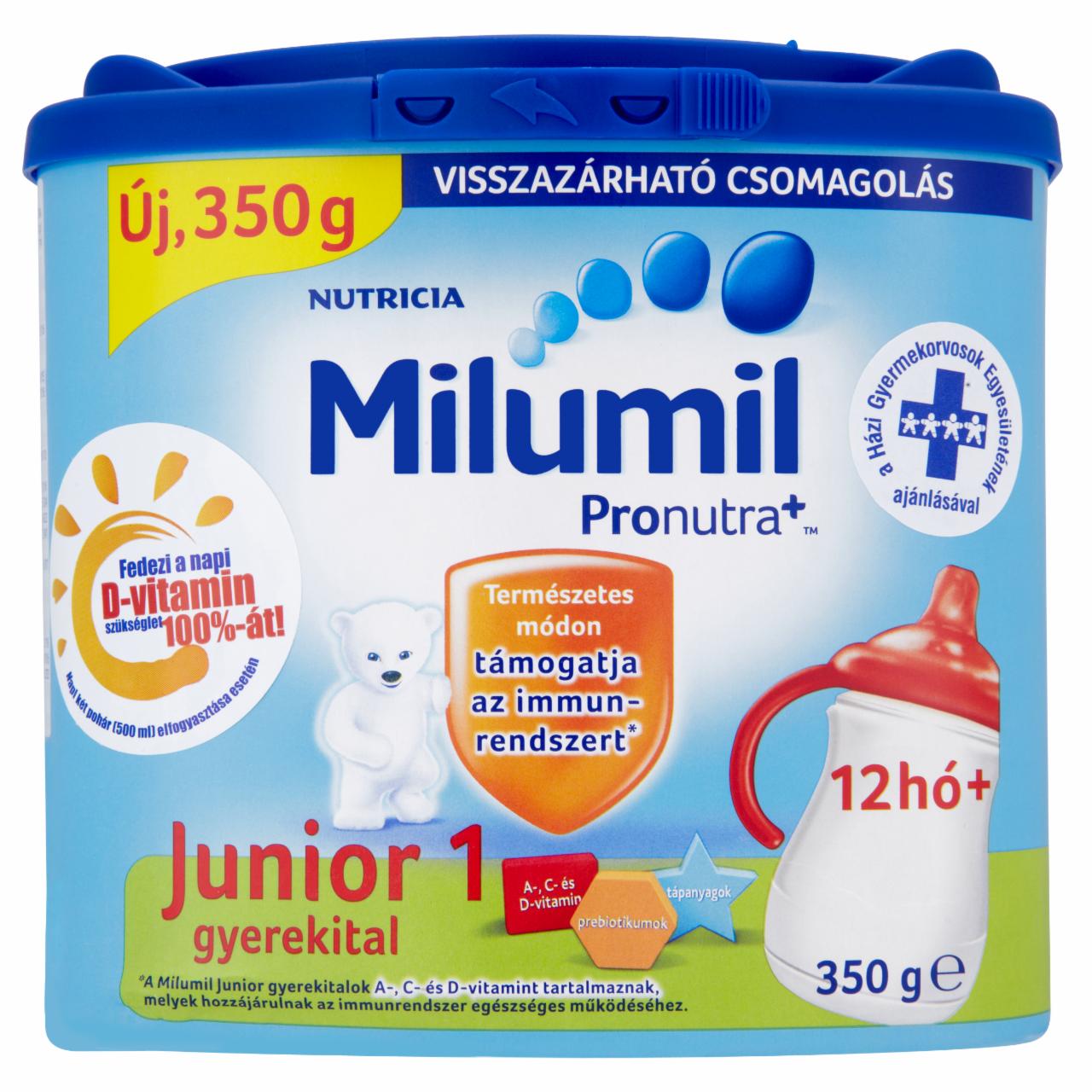 Képek - Milumil Junior 1 gyerekital 12 hó+ 350 g
