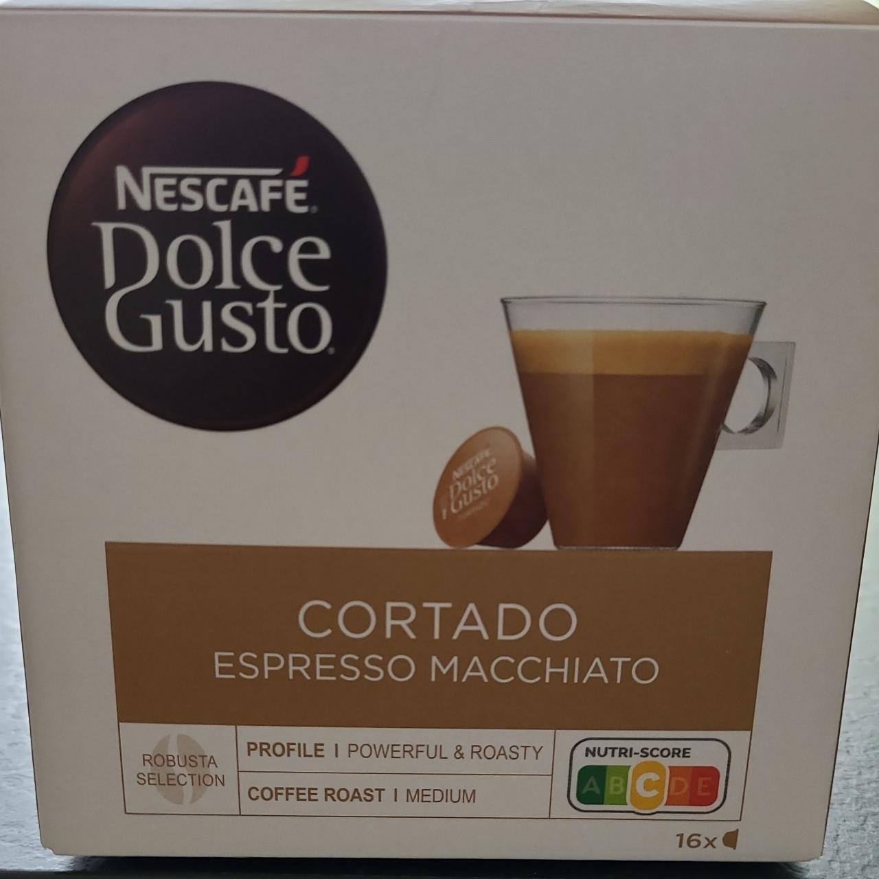 Képek - Dolce Gusto Cortado espresso macchiato Nescafé