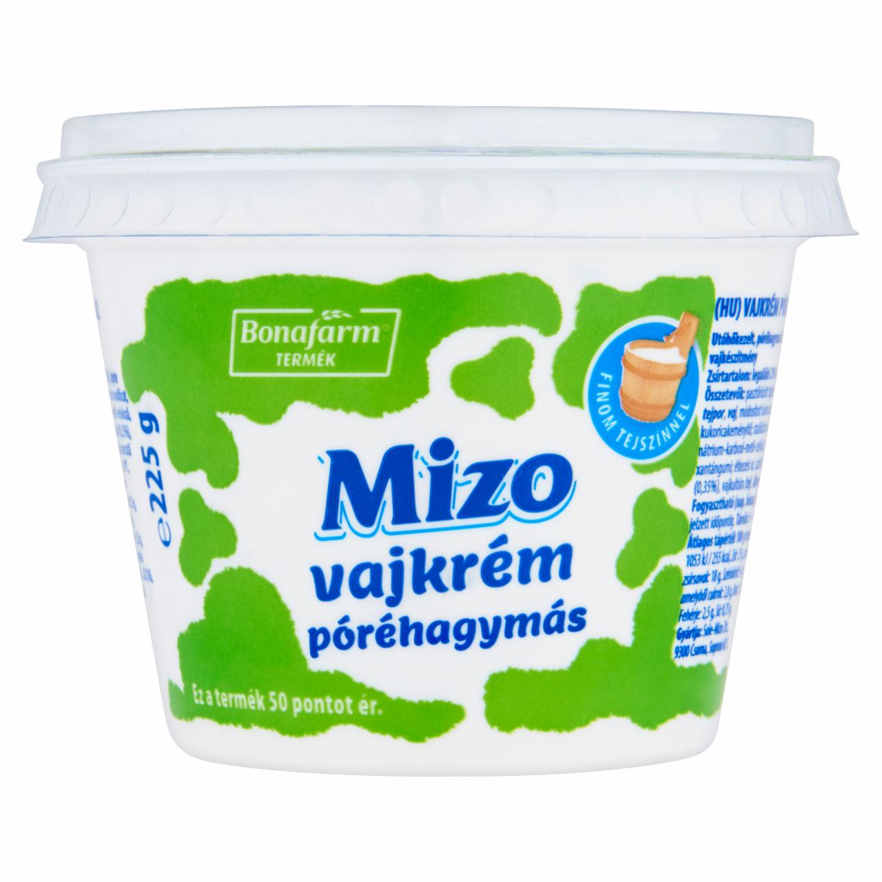 Képek - Mizo póréhagymás vajkrém 225 g