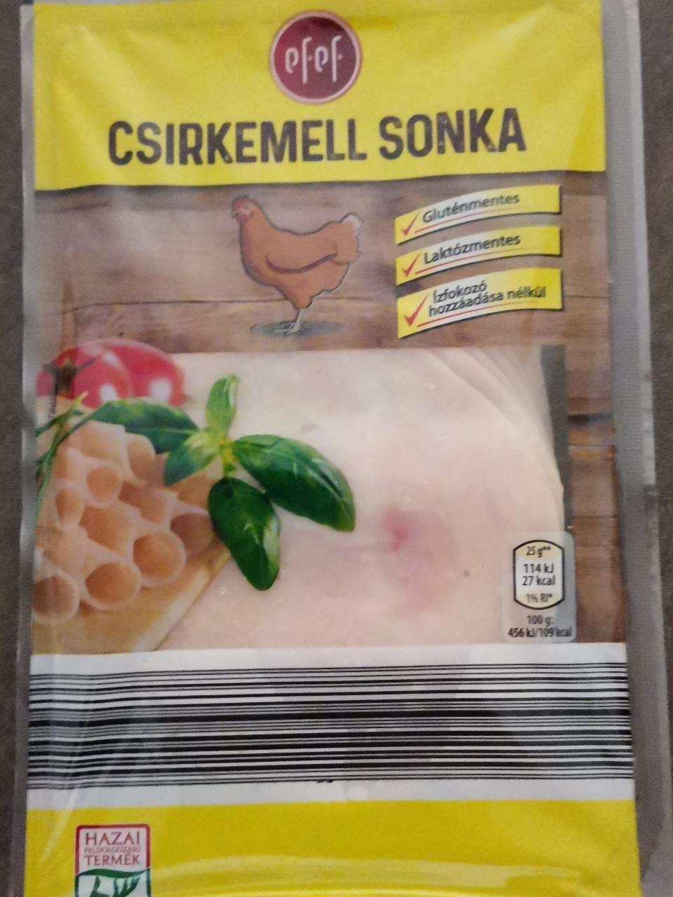 Képek - Csirkemell sonka efef