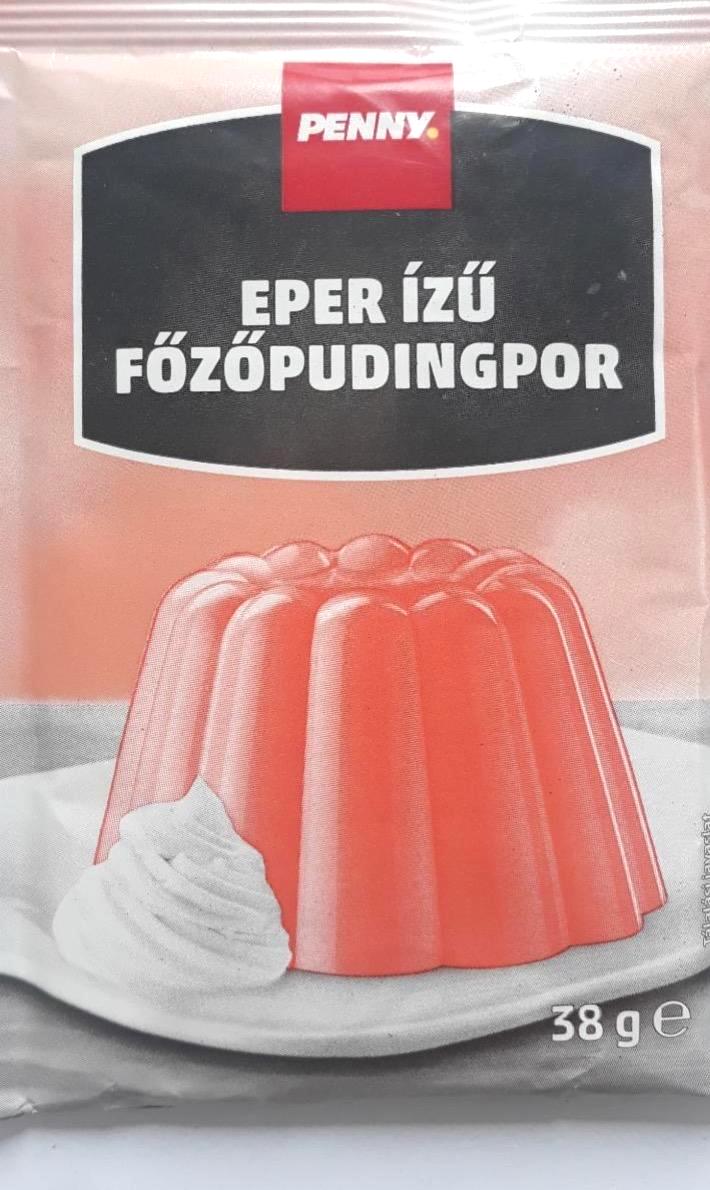 Képek - Eper ízű főzőpudingpor Penny