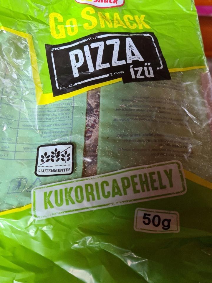 Képek - Go snack pizza ízű kukoricapehely White snack