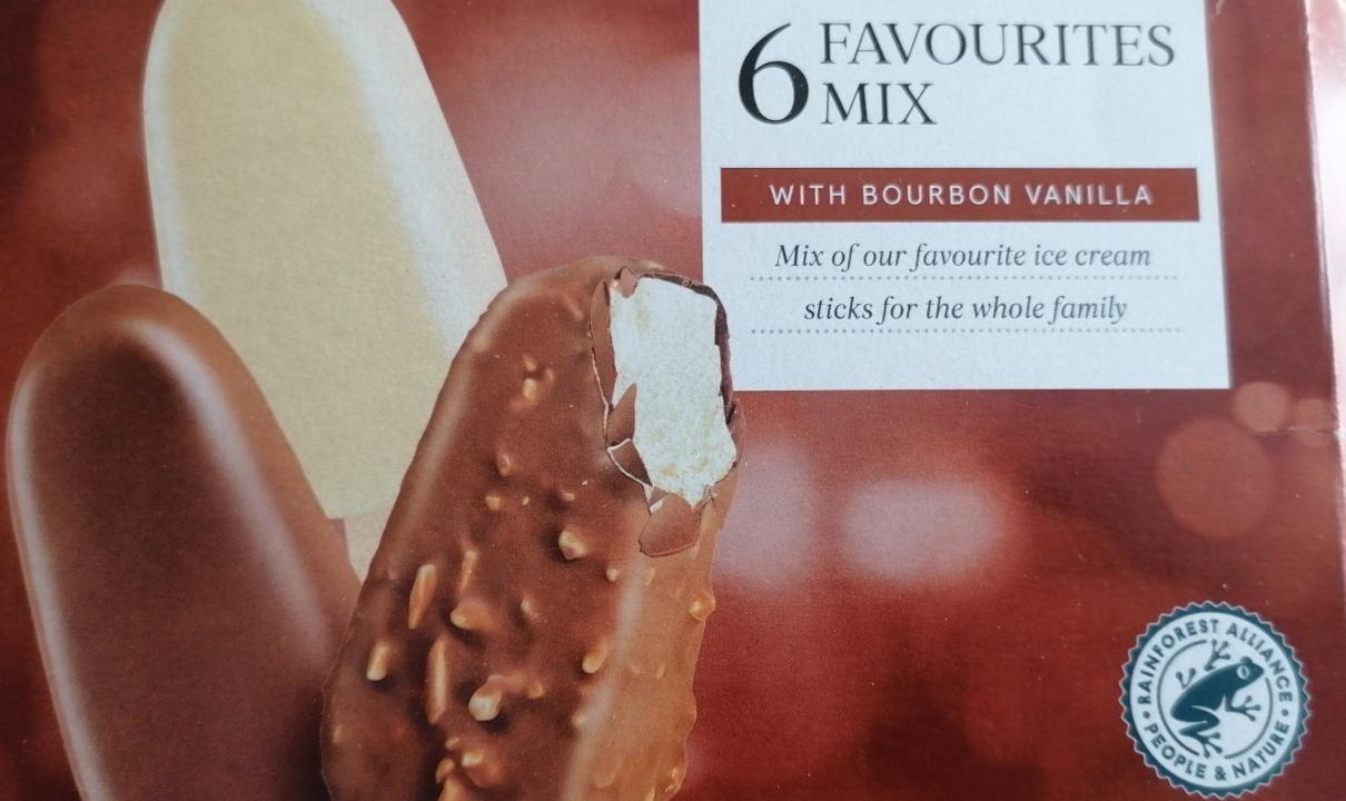Képek - 6 Favourites Mix with Bourbon Vanilla Tesco