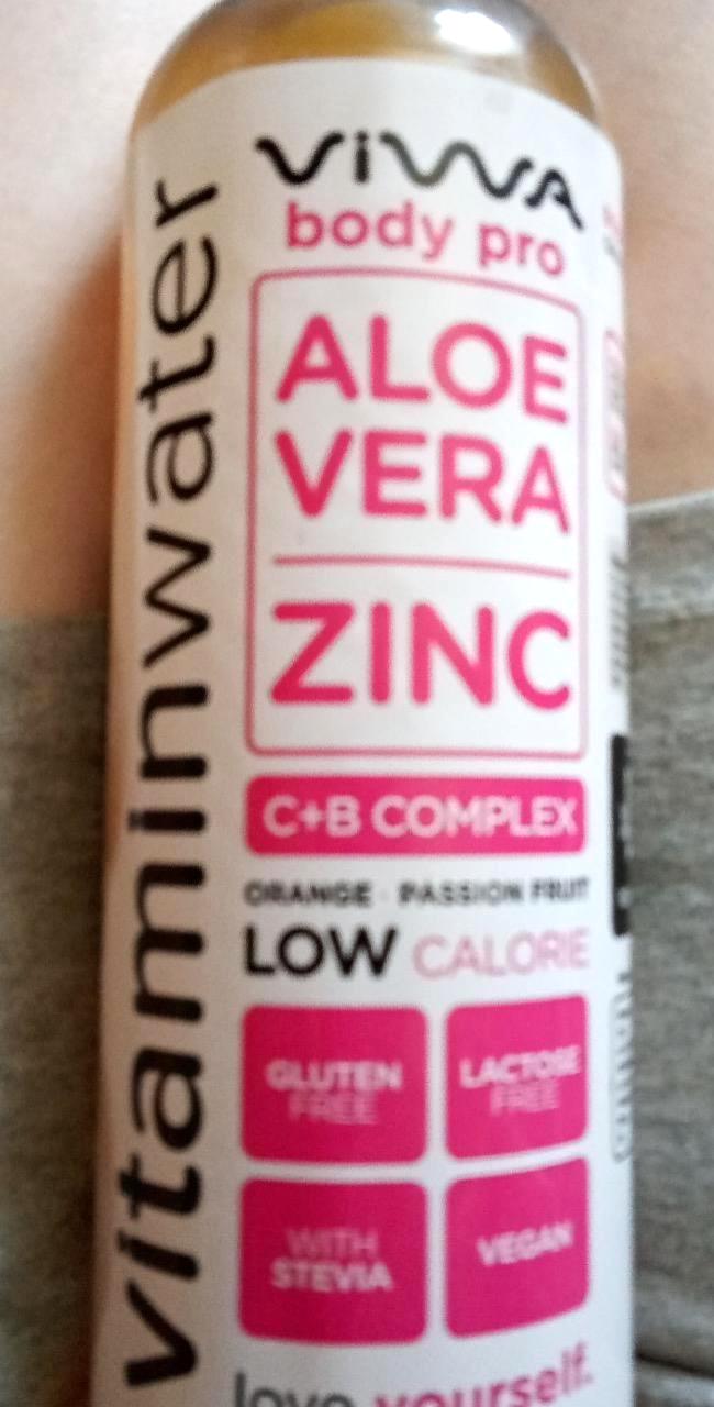 Képek - Vitaminwater body pro aloe vera zinc Viwa