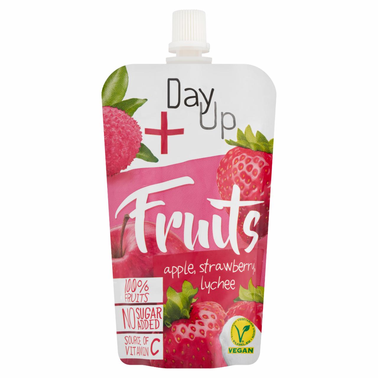 Képek - DayUp + Fruits alma, eper, licsi C-vitamin hozzáadásával 100 g