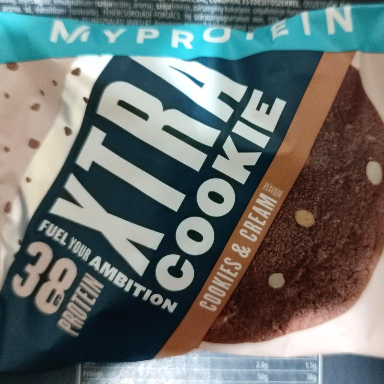 Képek - Xtra cookie cookies & cream ízű MyProtein