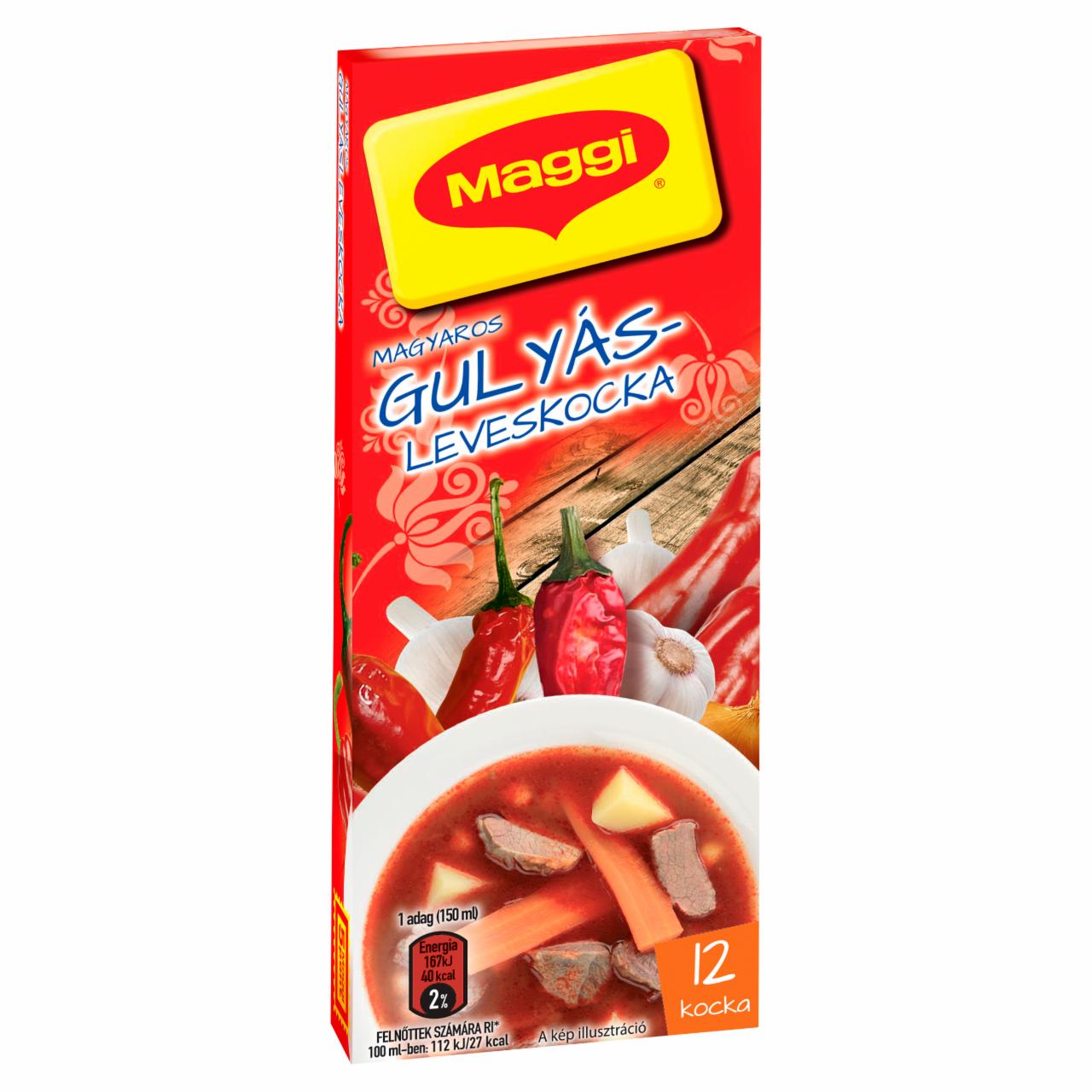 Képek - Maggi Gulyásleveskocka 120 g