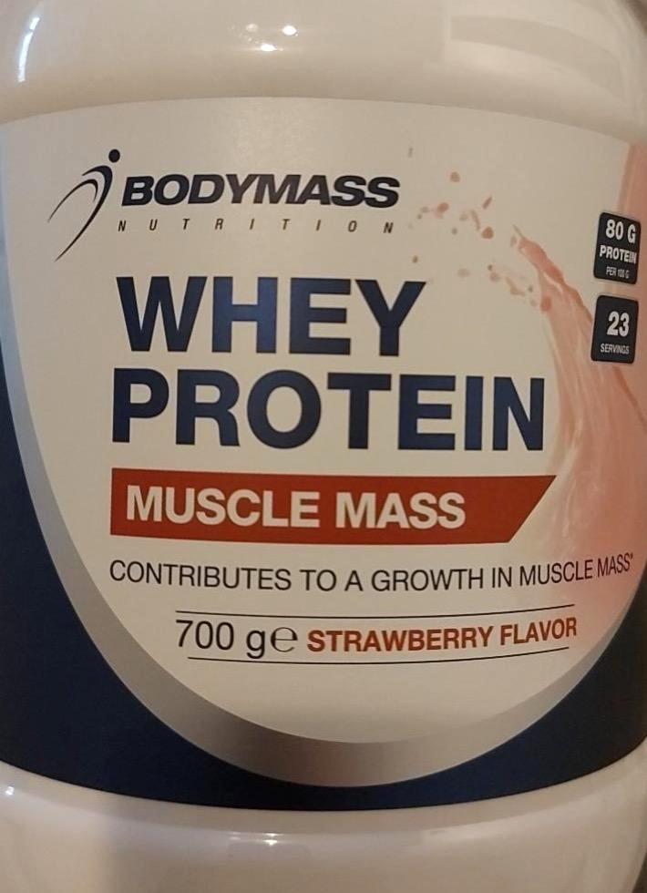 Képek - Whey protein Muscle mass Strawberry Flavor Bodymass