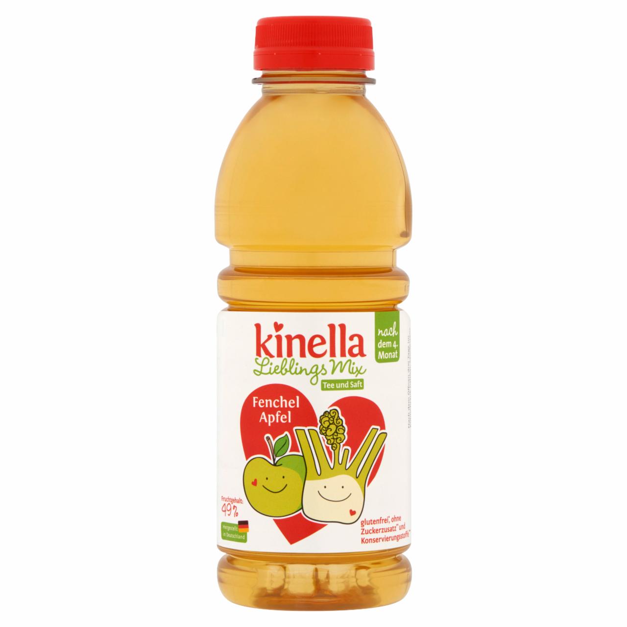 Képek - Kinella édeskömény tea & almalével 4 hó 500 ml
