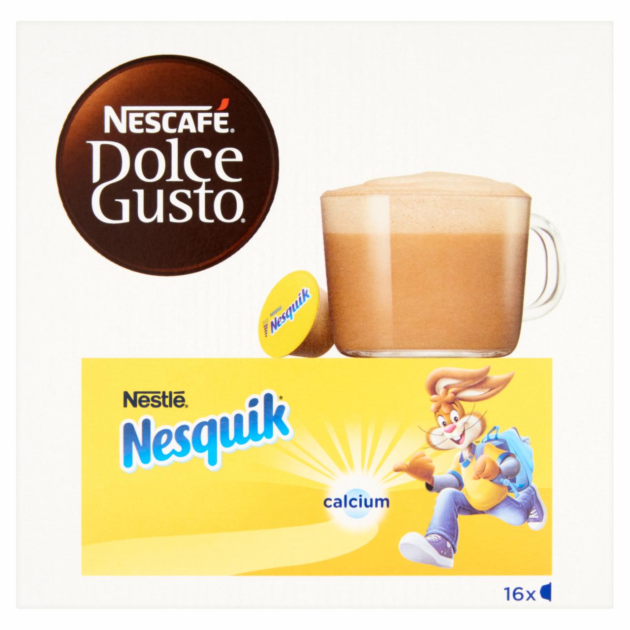 Képek - NESCAFÉ Dolce Gusto Nesquik instant kakaó kapszula 16 db/16 csésze 256 g