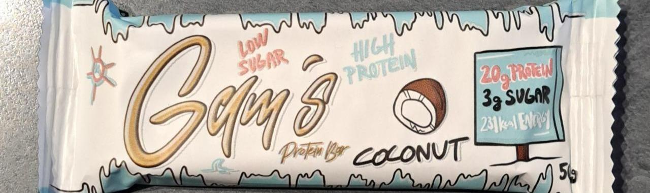 Képek - Protein Bar Coconut Gam's