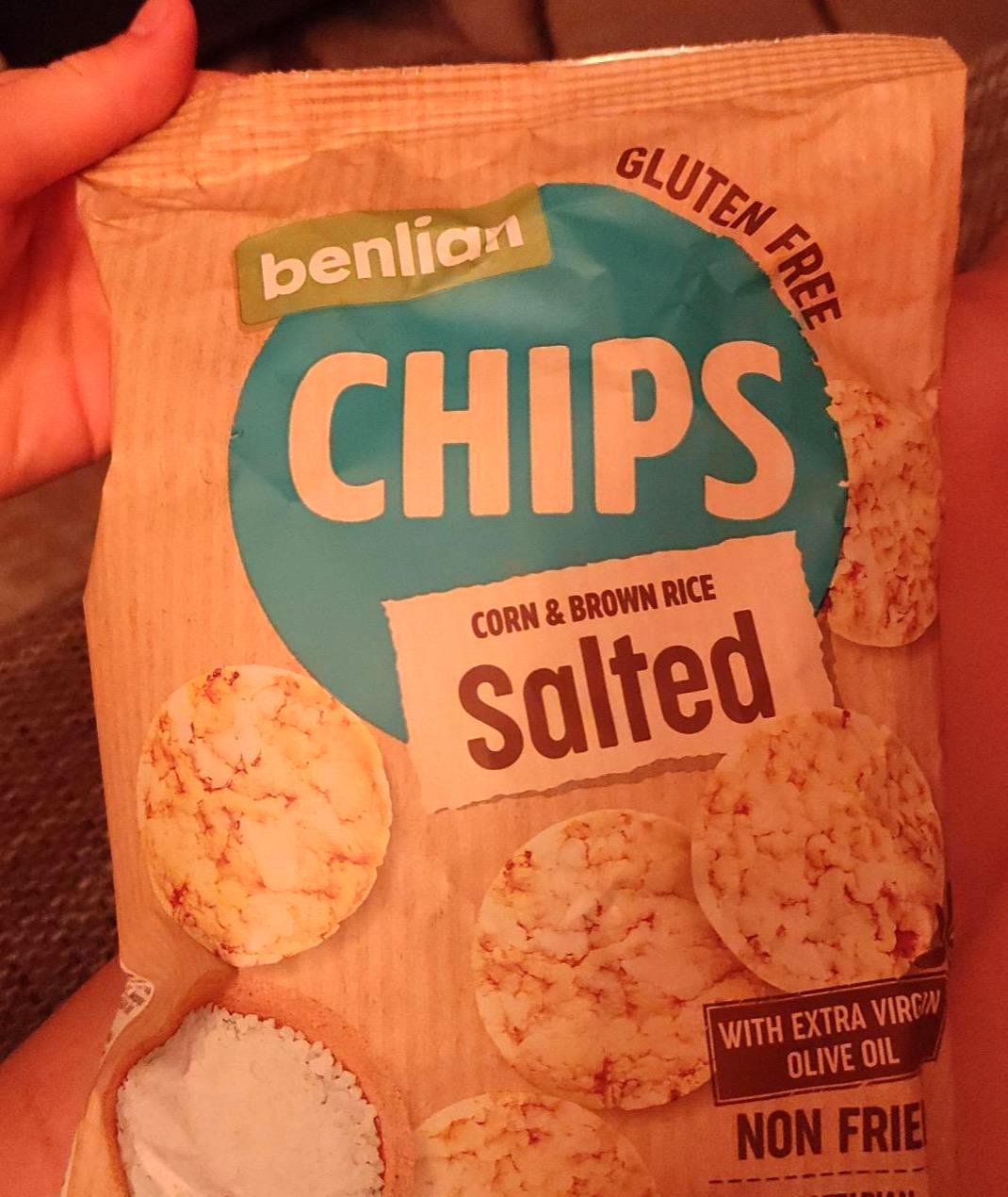 Képek - Chips corn & brown rice salted Benlian