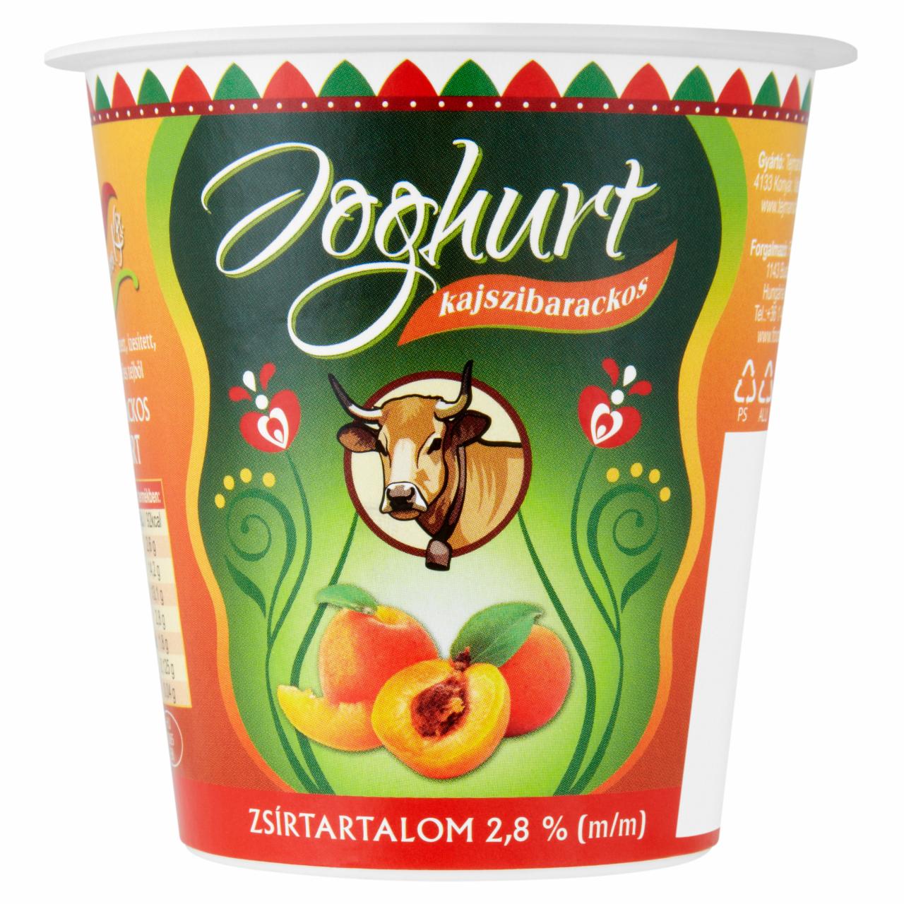 Képek - Tejmanufaktúra kajszibarackos joghurt 150 g