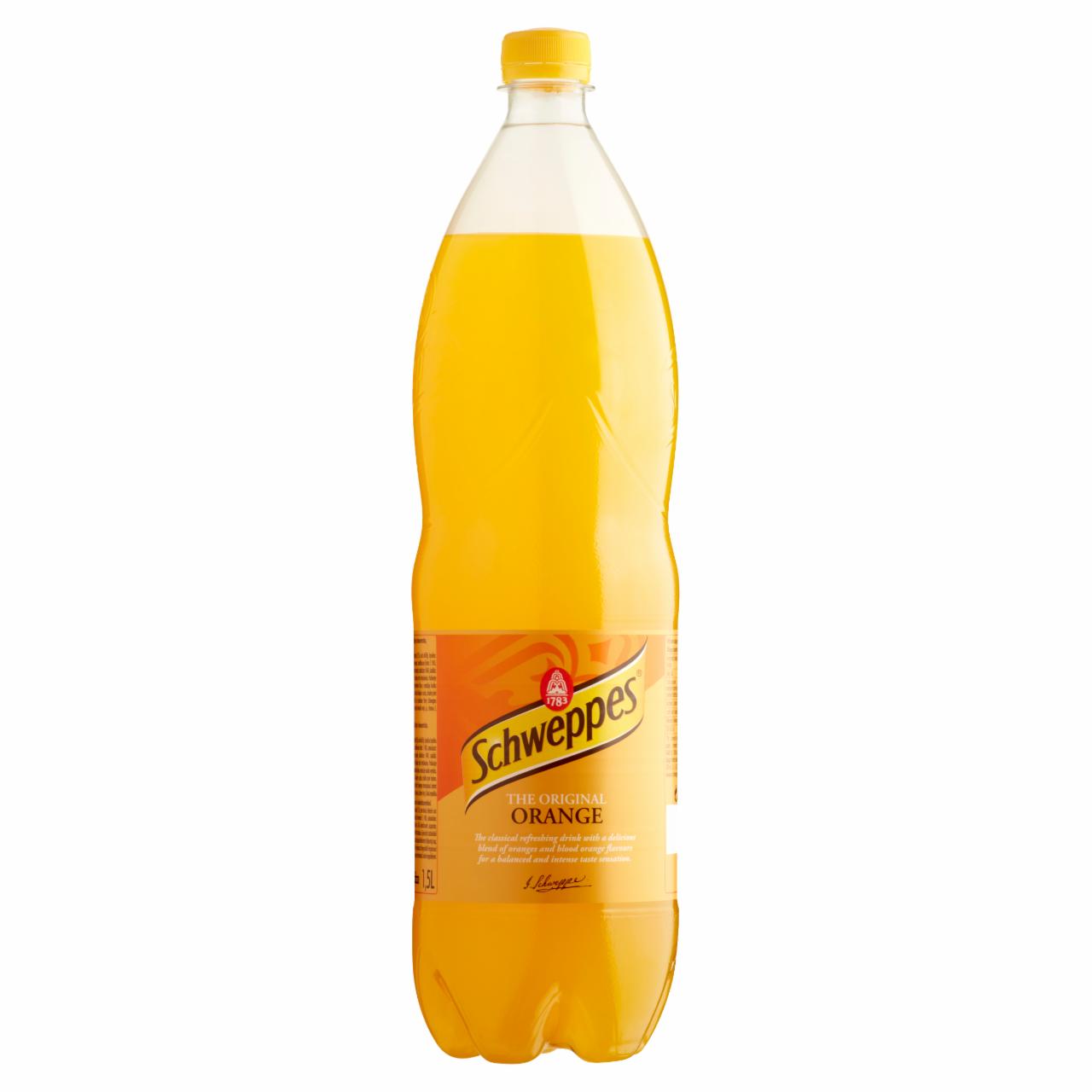Képek - Schweppes narancsízű szénsavas üdítőital cukorral és édesítőszerekkel 1,5 l