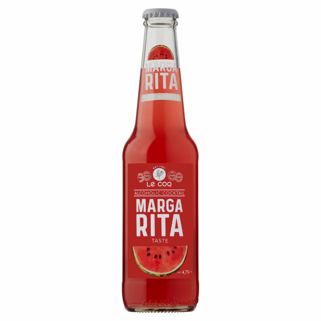 Képek - Margarita görögdinnye-rum-lime ízű, szénsavas alkoholos ital 4,7% Le Coq