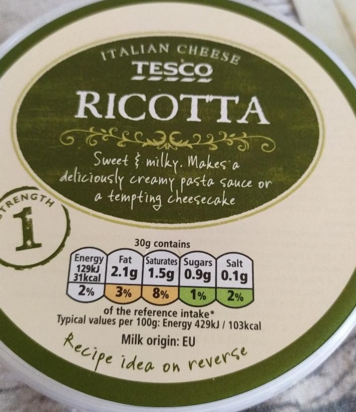 Képek - Ricotta Italian cheese Tesco