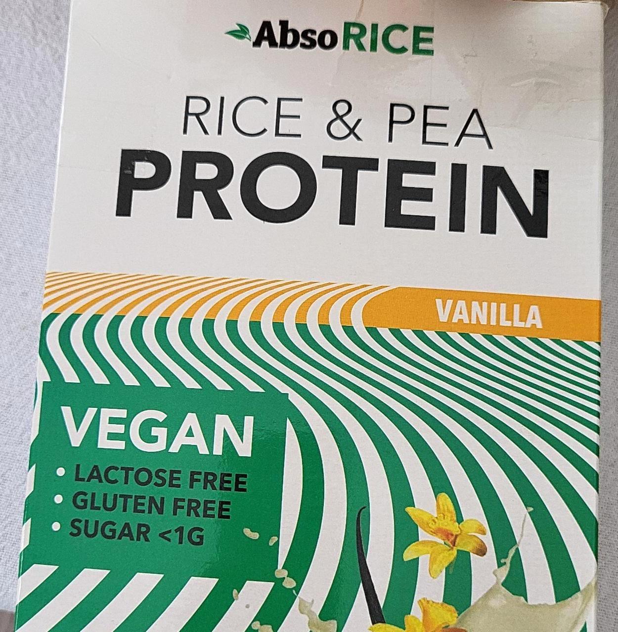 Képek - Rice & pea protein vaniliás AbsoRice