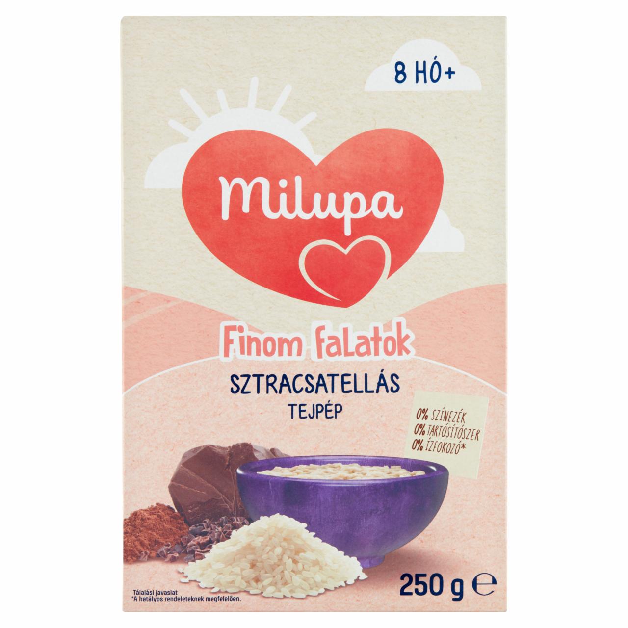 Képek - Milupa Finom falatok sztracsatellás tejpép 8 hó+ 250 g