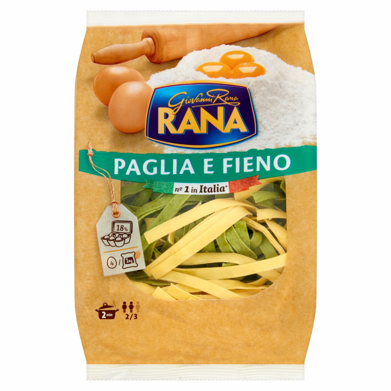Képek - Giovanni Rana Paglia E Fieno friss, tojással készült spenótos tészta 250 g