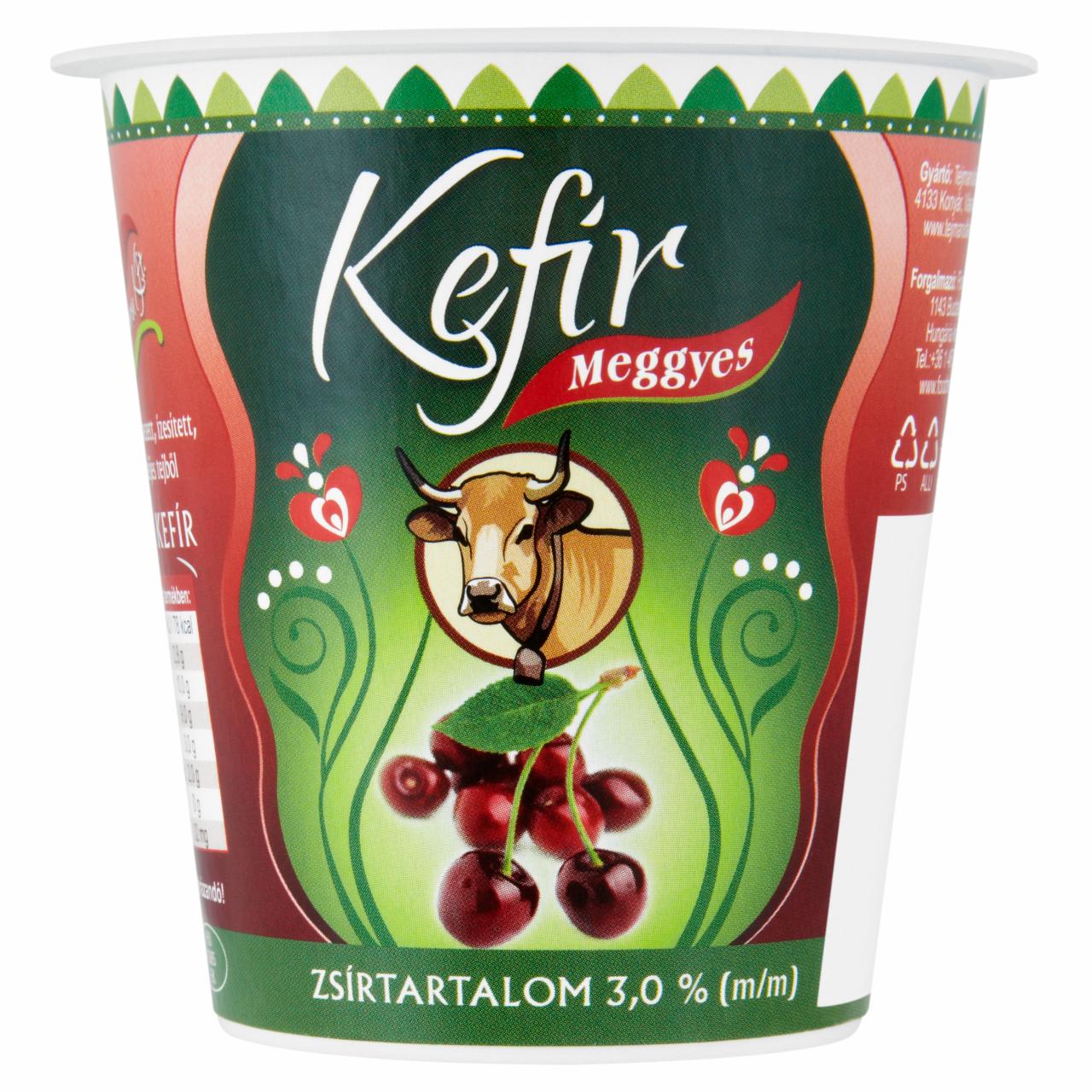 Képek - Tejmanufaktúra meggyes kefir 150 g