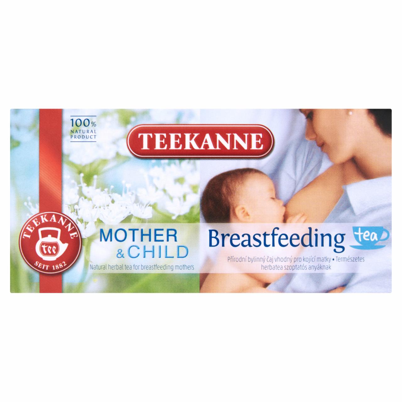 Képek - Teekanne Mother & Child Breastfeeding Tea természetes herbatea szoptatós anyáknak 20 filter 36 g