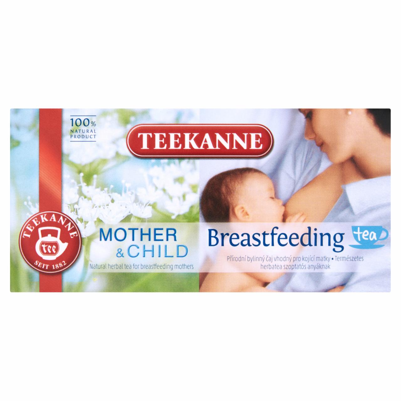 Képek - Teekanne Mother & Child Breastfeeding Tea természetes herbatea szoptatós anyáknak 20 filter 36 g