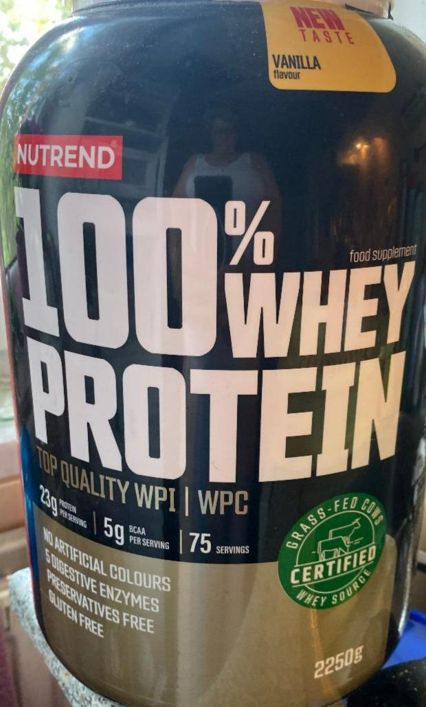 Képek - 100% whey protein vaníliás Nutrend
