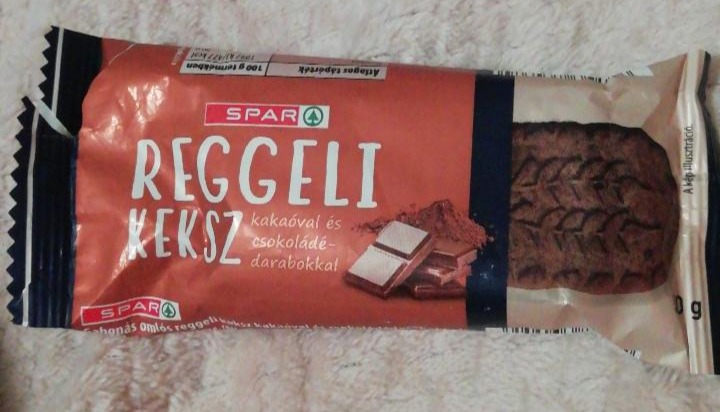 Képek - Reggeli keksz kakaóval és csokoládé darabokkal Spar