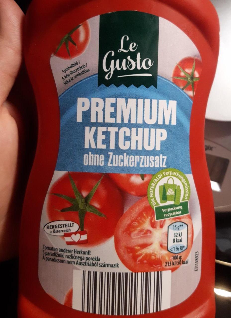 Képek - Prémium ketchup zero sugar Le Gusto