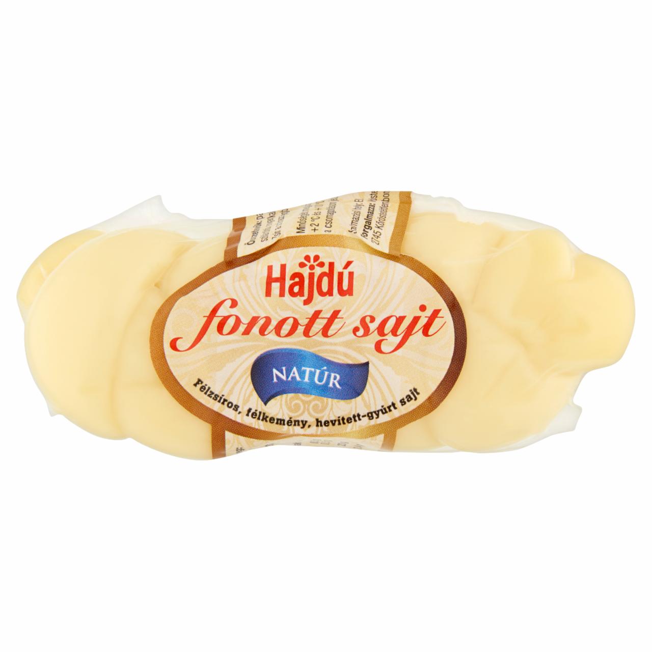 Képek - Hajdú natúr fonott sajt 100 g