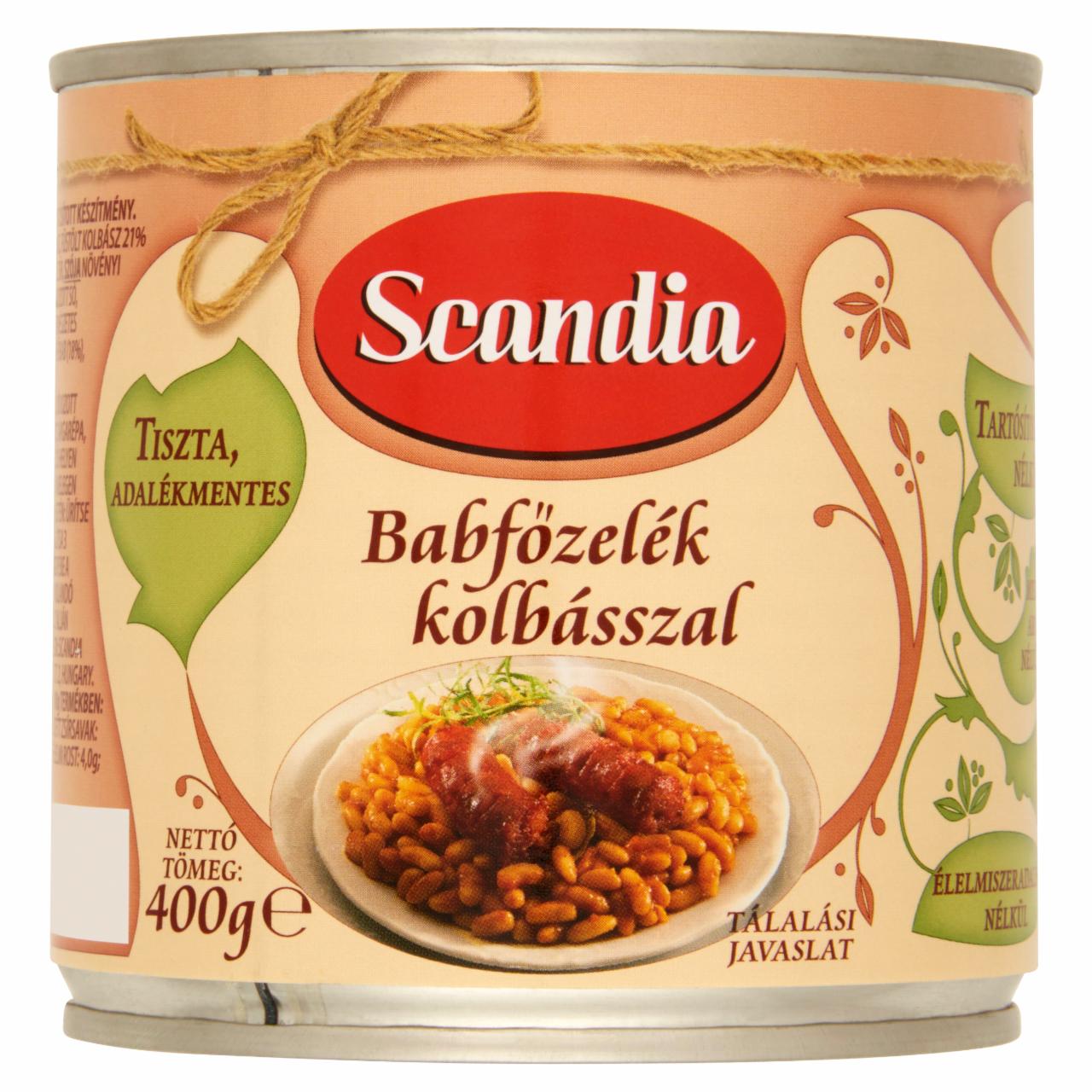 Képek - Scandia babfőzelék kolbásszal 400 g