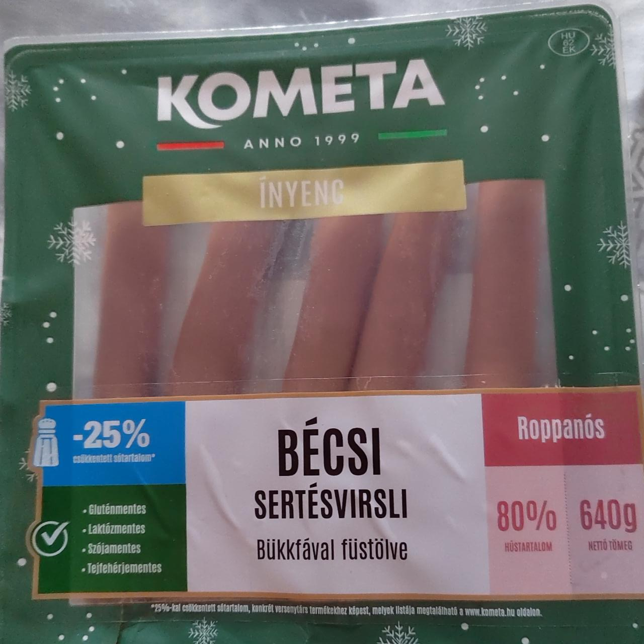 Képek - Kometa Ínyenc bécsi sertésvirsli bükkfával füstölve 400 g