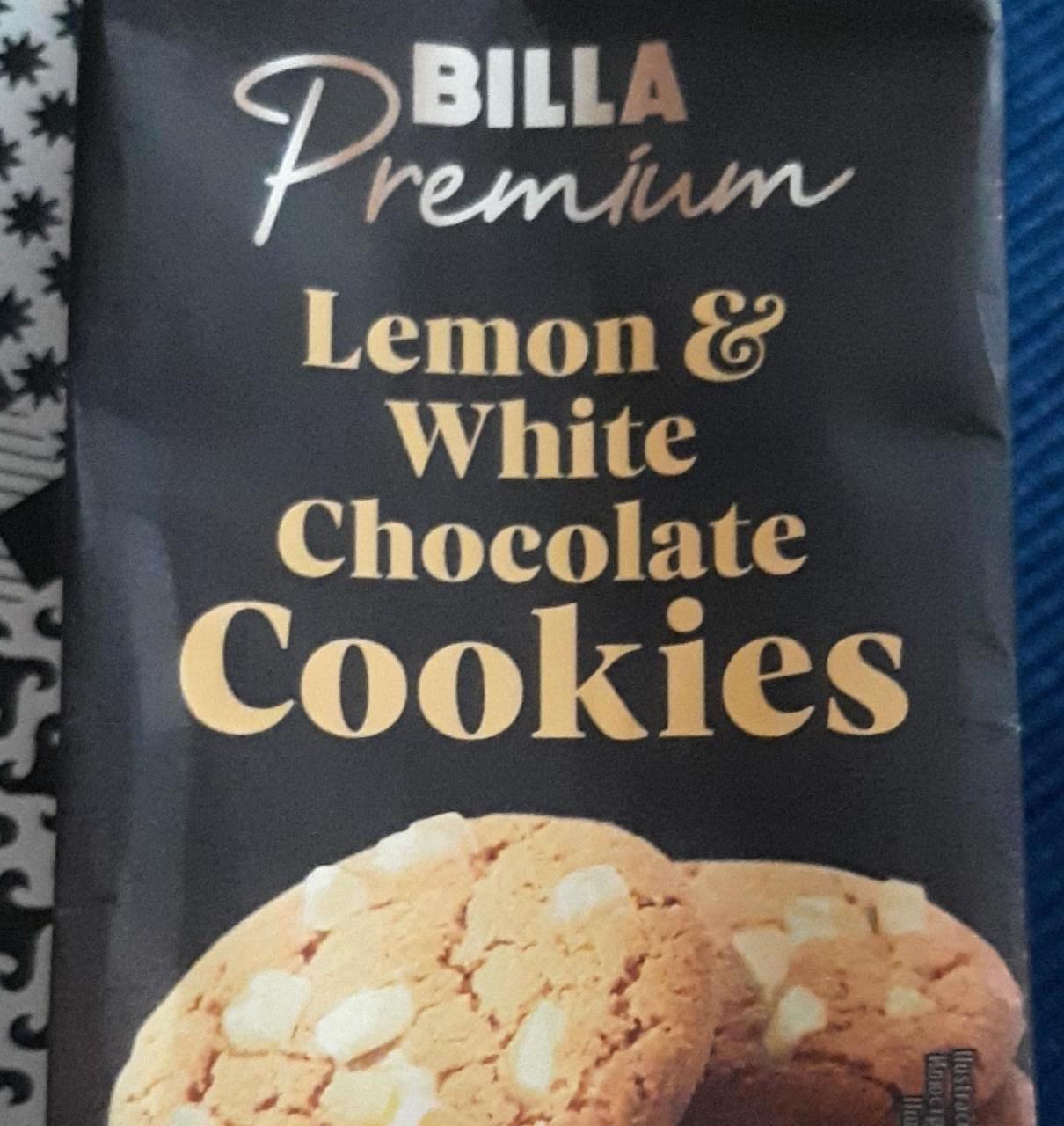Képek - Lemon & white chocolate cookies Billa