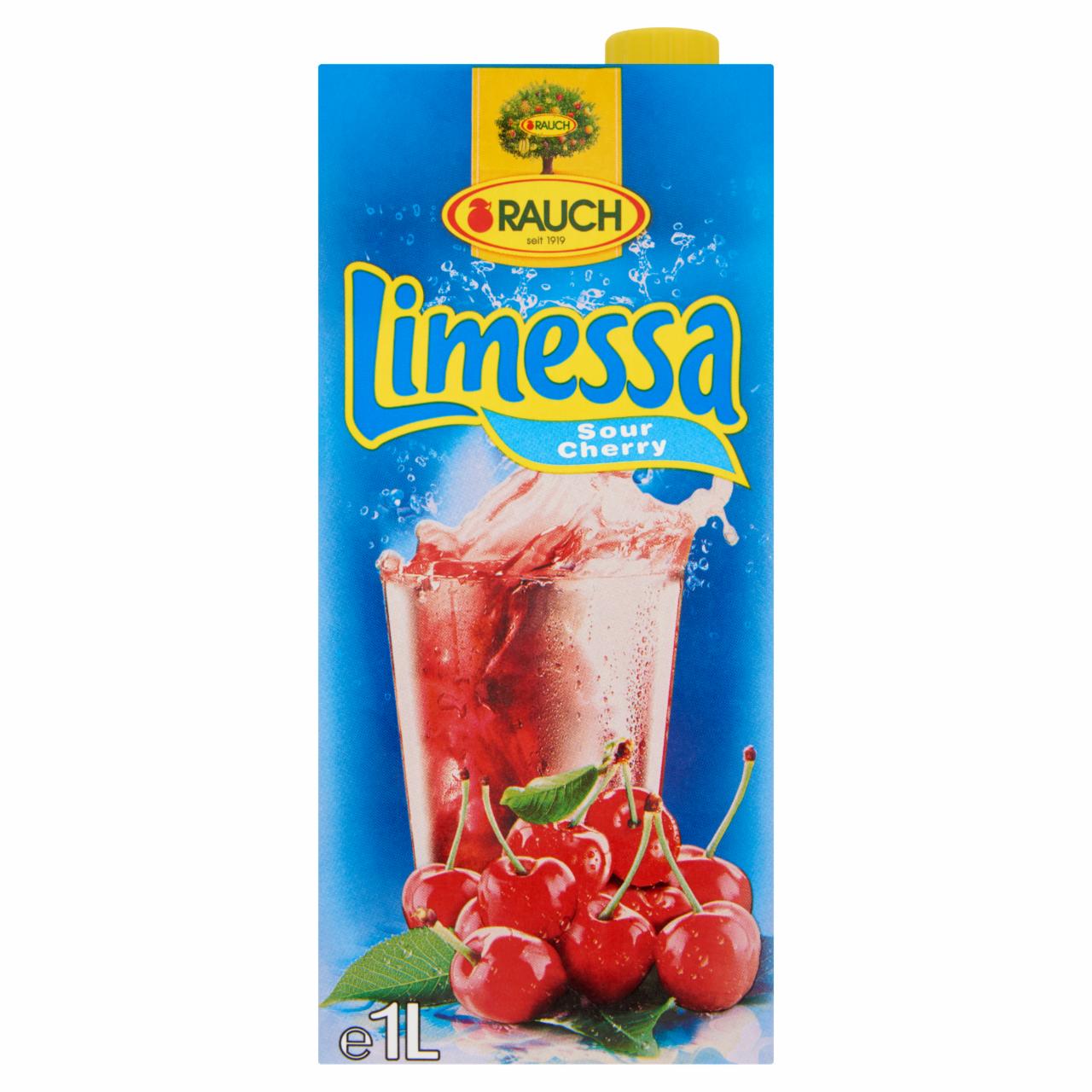 Képek - Rauch Limessa meggy ital cukorral és édesítőszerekkel 1 l
