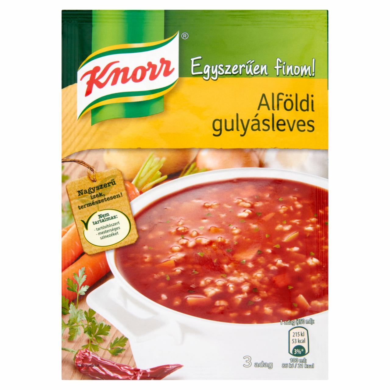 Képek - Knorr Egyszerűen finom! alföldi gulyásleves 50 g