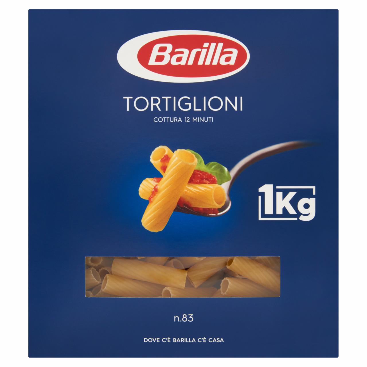 Képek - Barilla Tortiglioni apró durum száraztészta 1 kg
