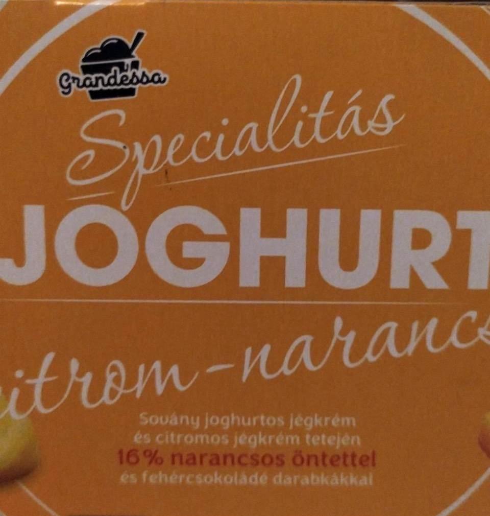 Képek - Specialitás joghurt citrom-narancs jégkrém Grandessa