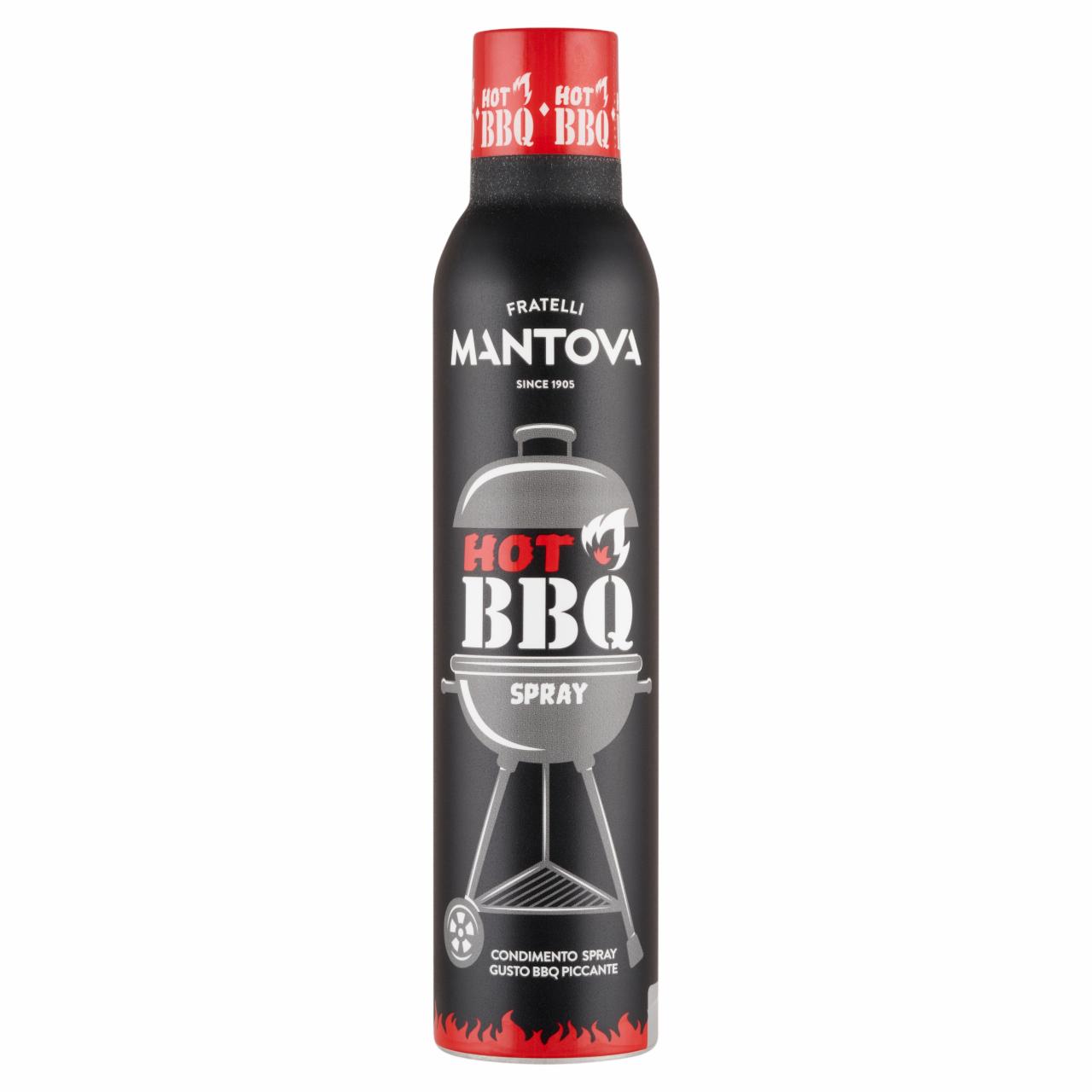 Képek - Mantova Forró BBQ magas olajsavtartalmú napraforgómagolaj spray 200 ml