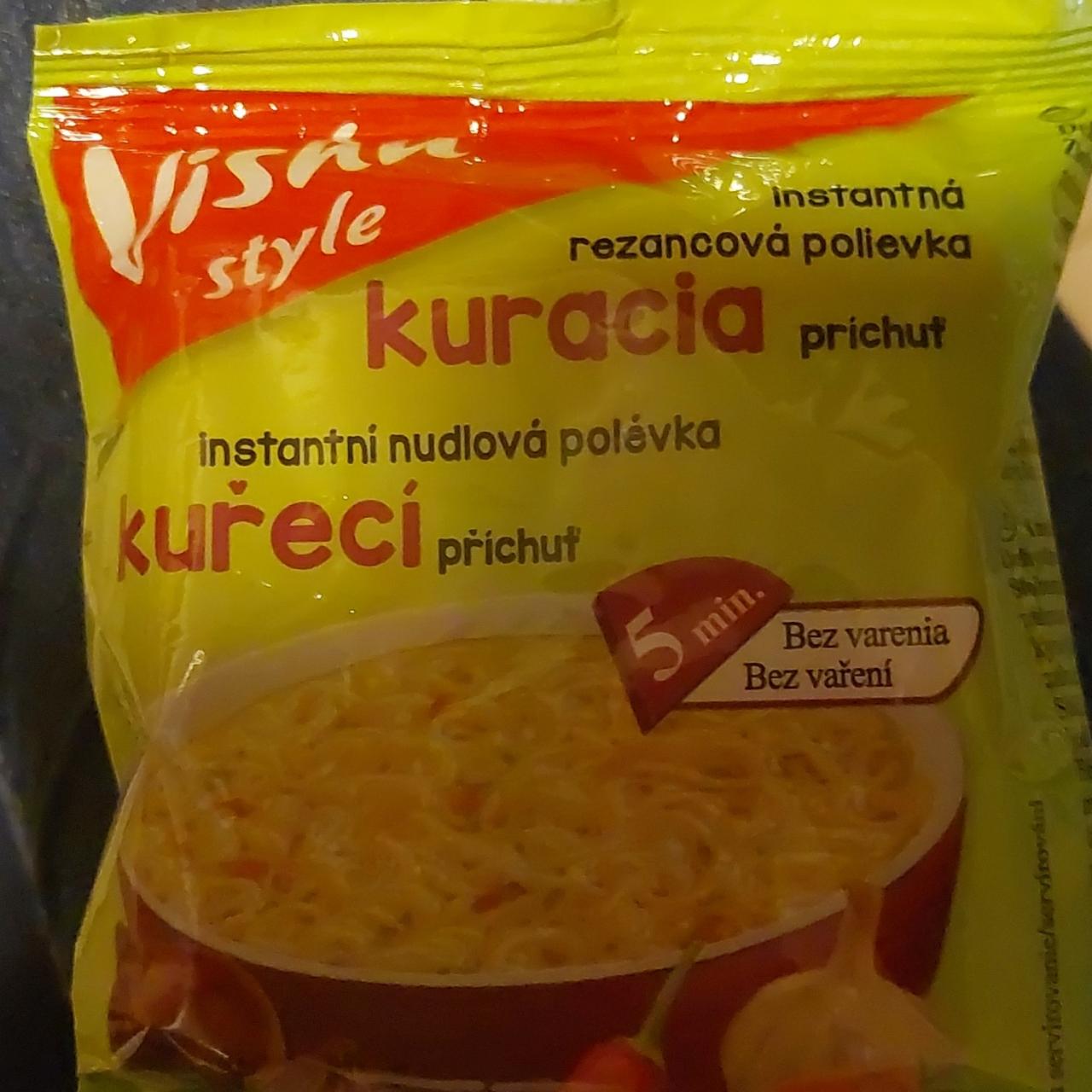 Képek - Csirkehús ízű instant tésztás leves Vishu