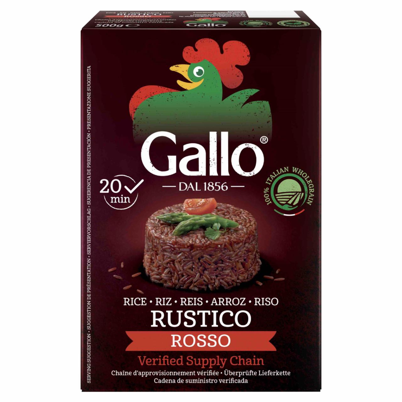 Képek - Gallo Riso vörös rizs 500 g
