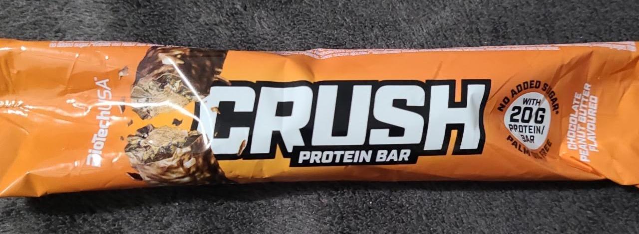Képek - Crush Protein Bar Chocolate peanut butter BioTechUSA