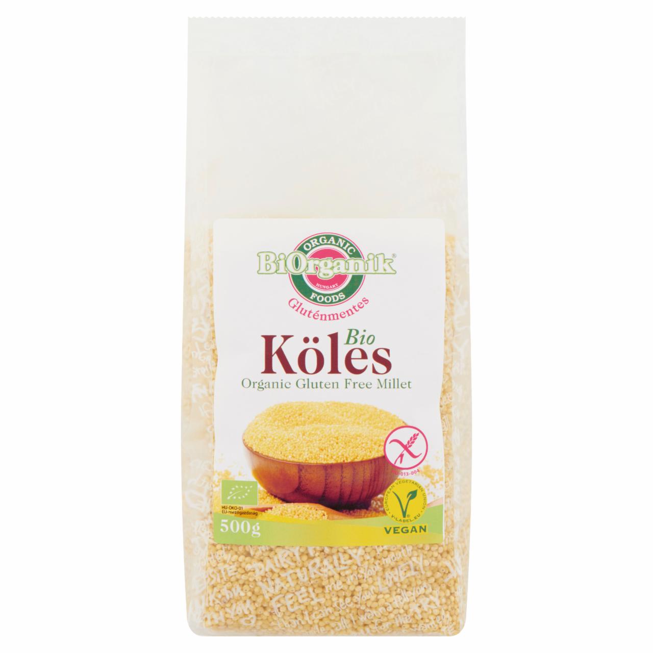 Képek - BiOrganik BIO gluténmentes köles 500 g