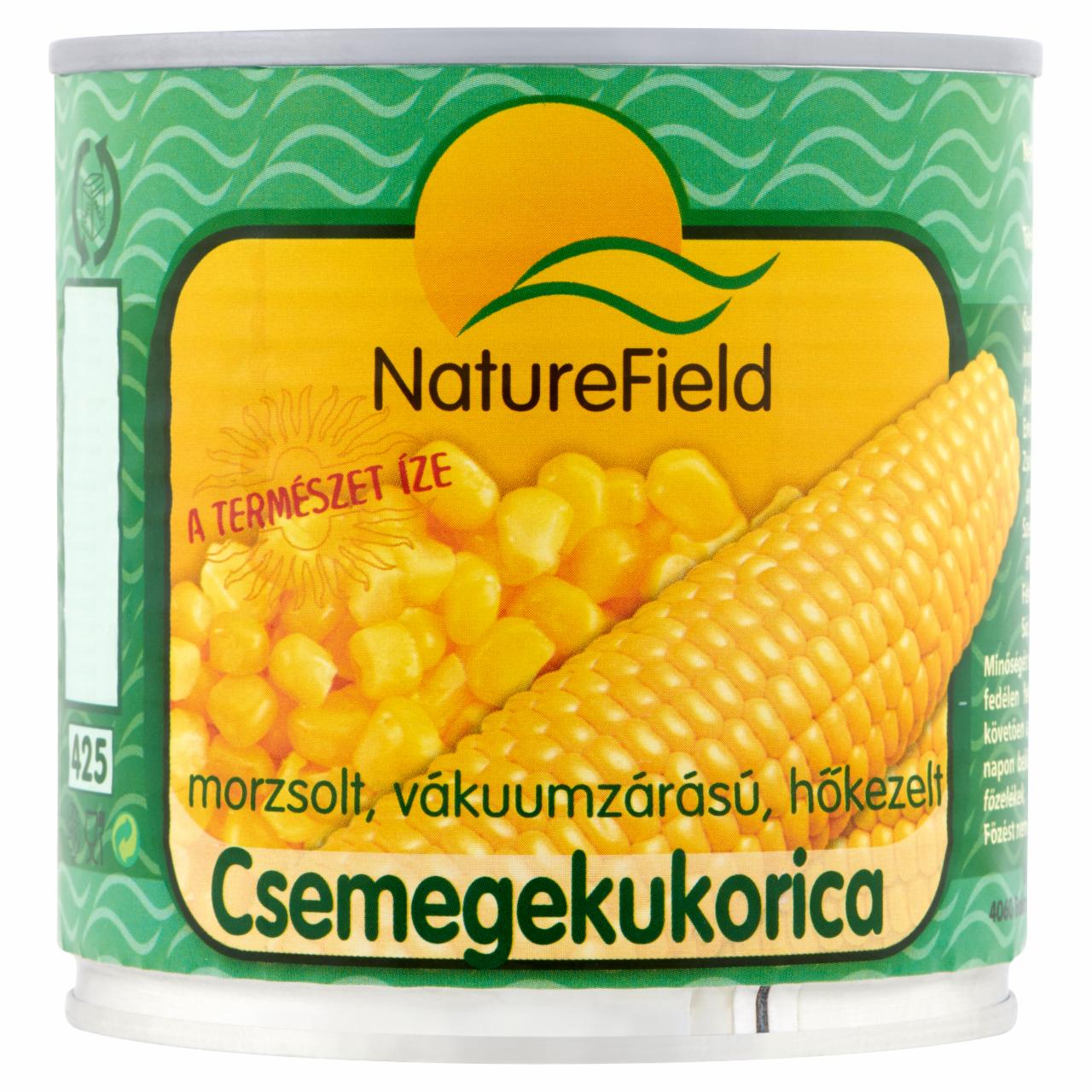 Képek - NatureField morzsolt csemegekukorica 340 g