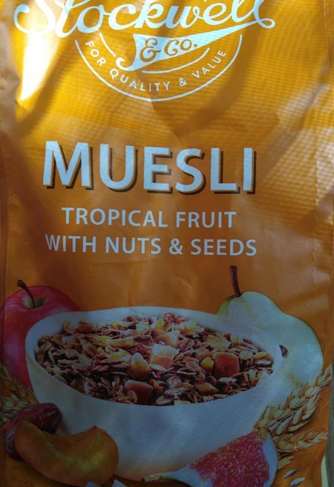 Képek - Müzli tropical fruit with nuts & seeds Stockwell