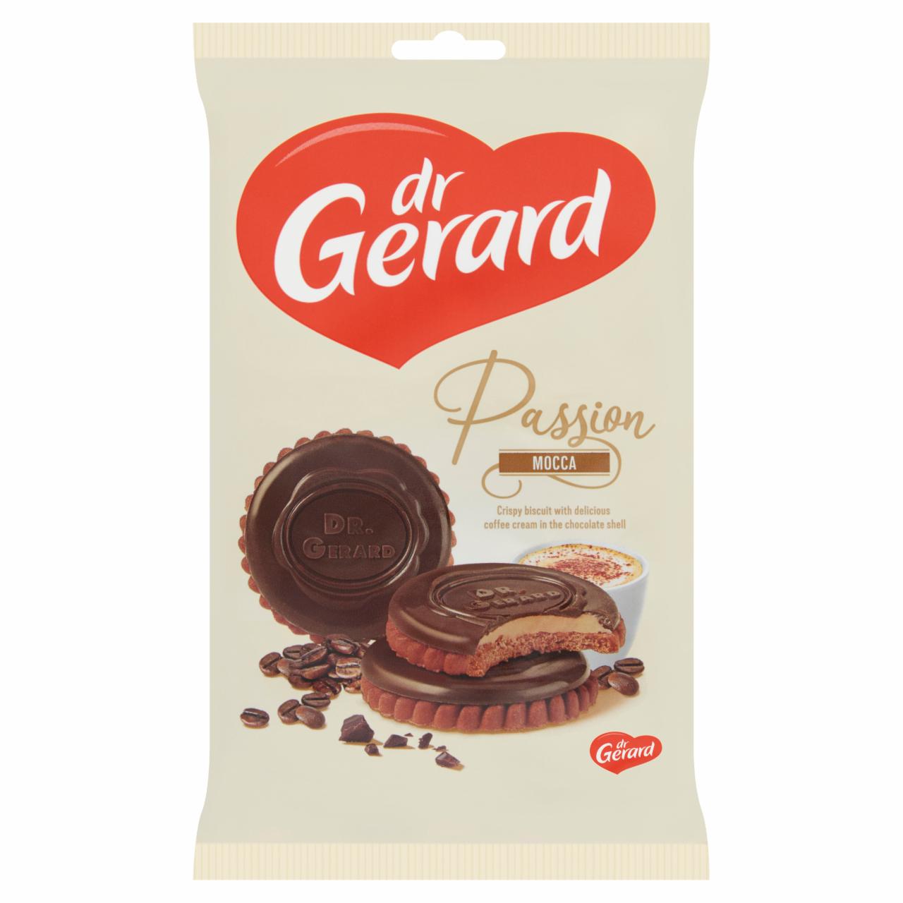 Képek - Dr Gerard Passion kávés krémmel töltött étcsokoládés keksz 170 g