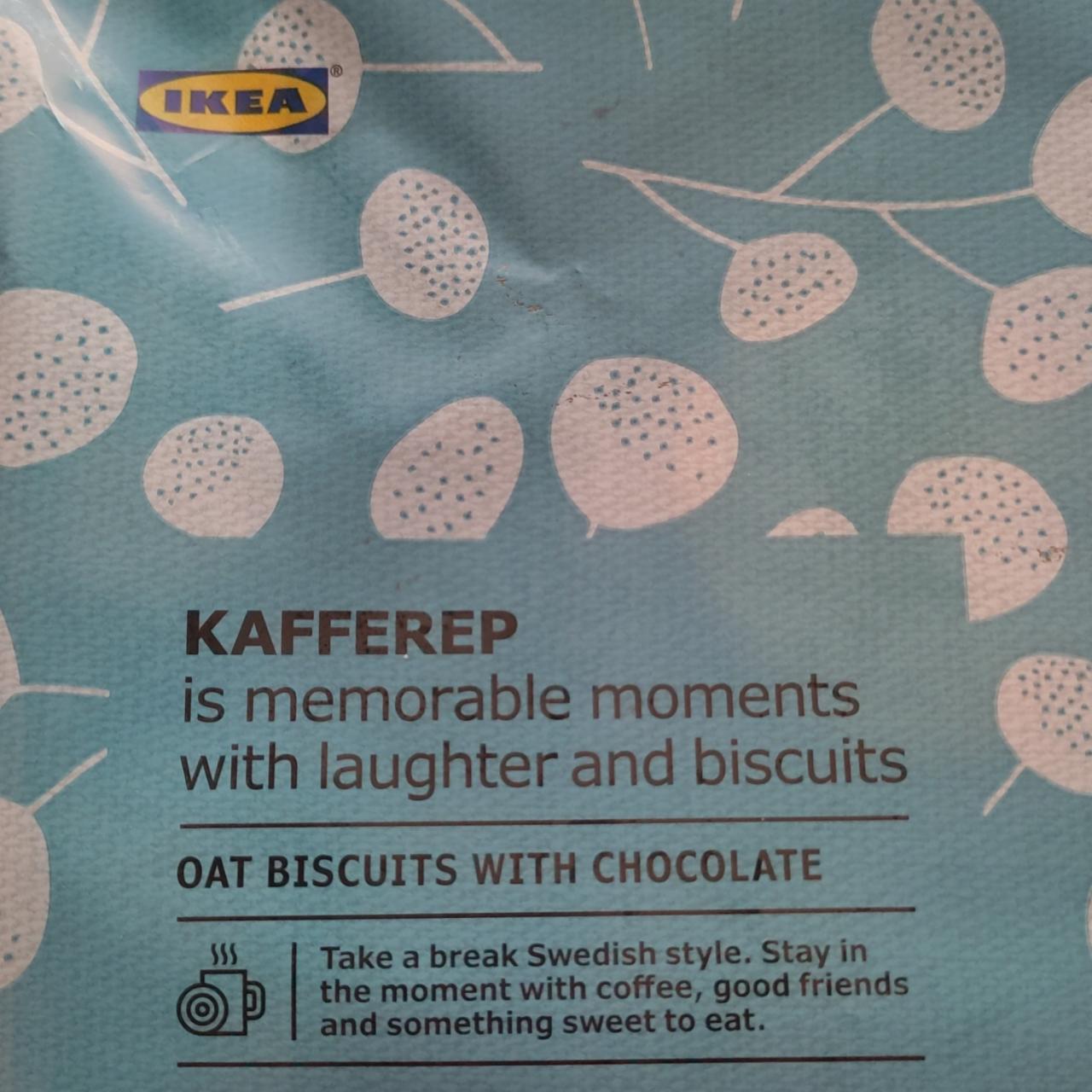 Képek - Kafferep Oat biscuits with chocolate Ikea