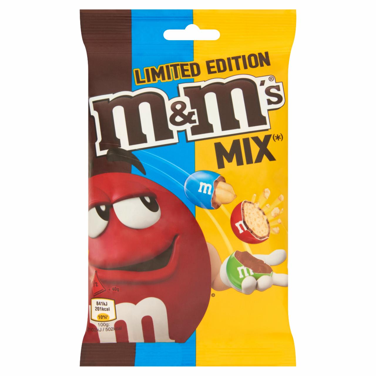 Képek - M&M's Mix földimogyorós, csokoládés és Crispy válogatás 80 g