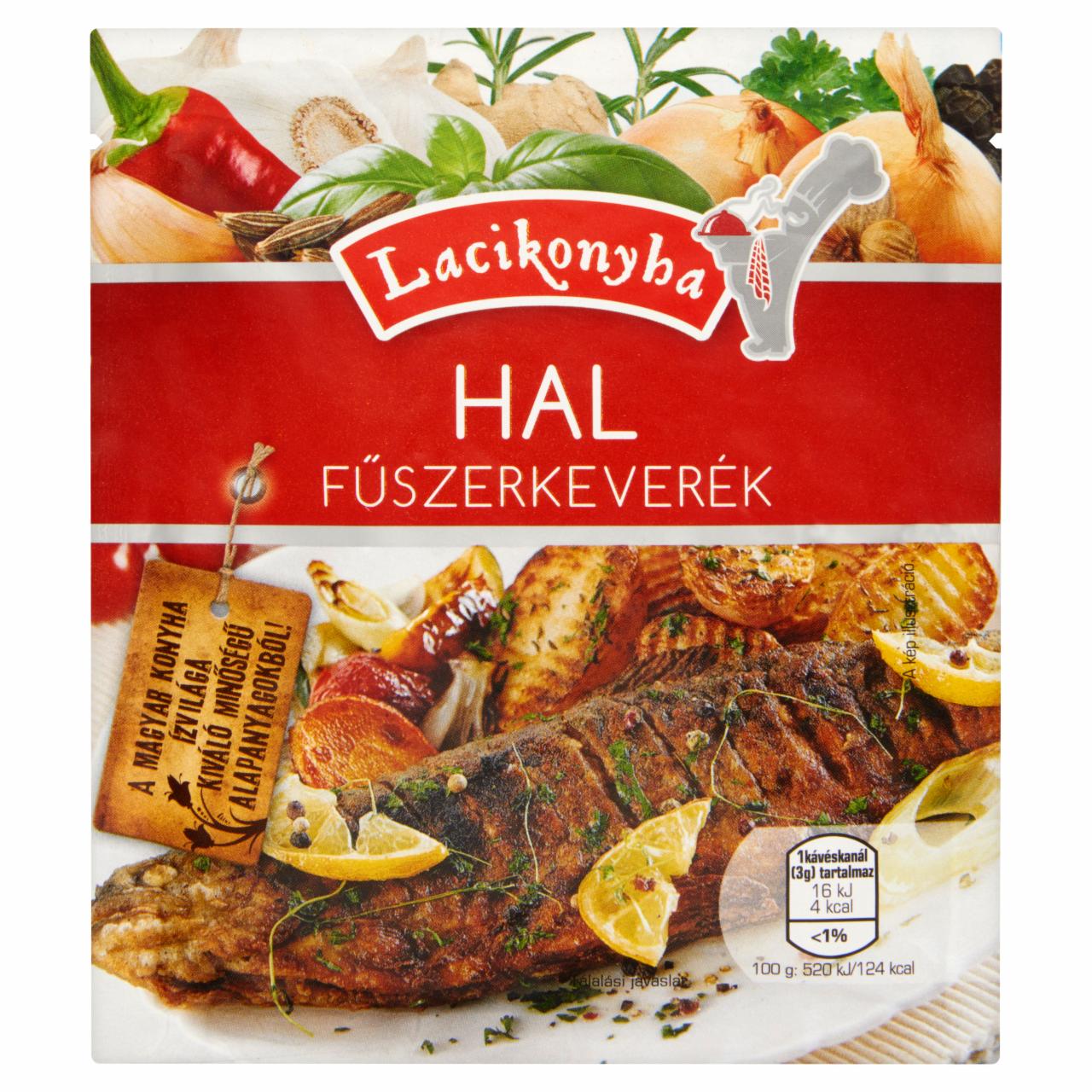 Képek - Lacikonyha hal fűszerkeverék 40 g